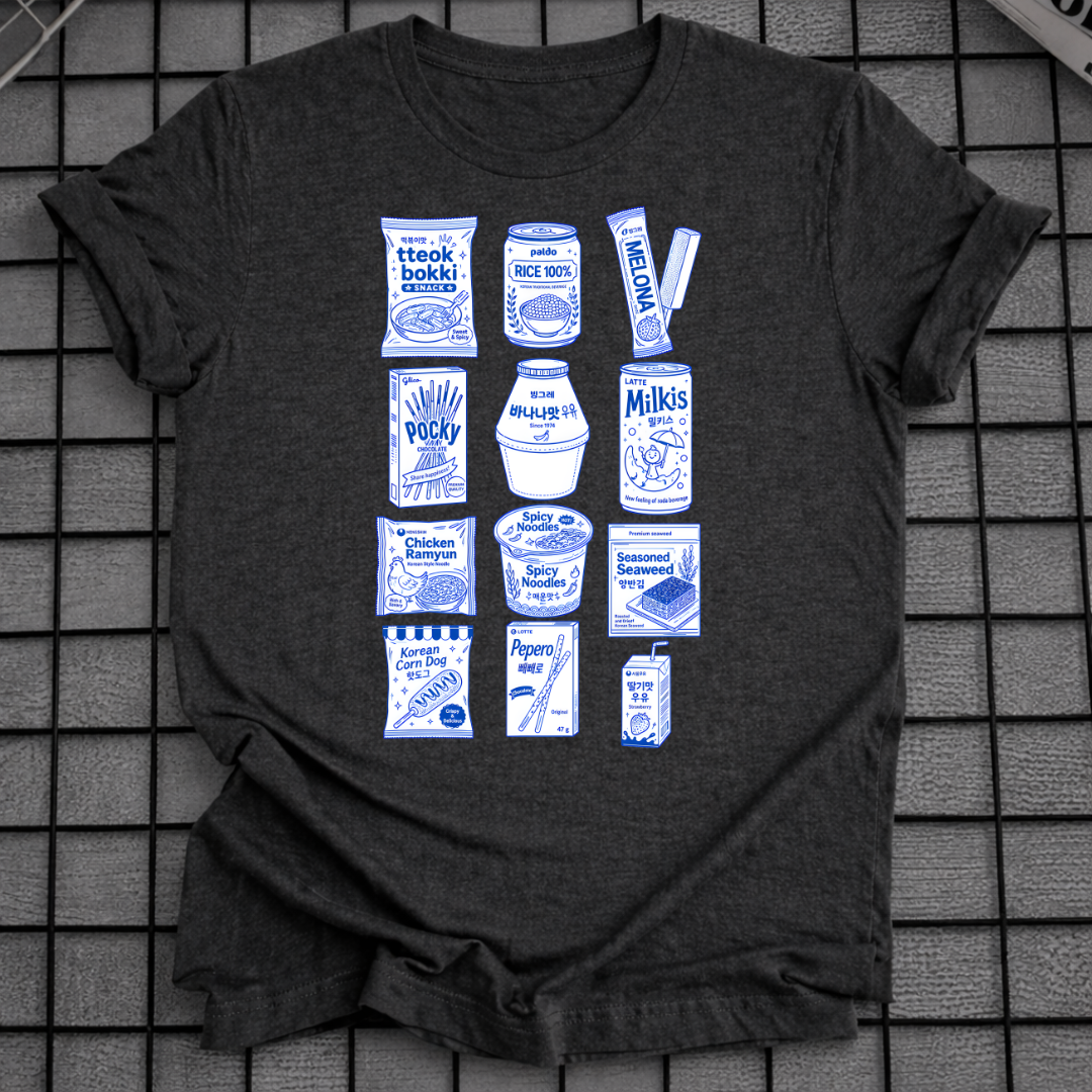 KOREAN SNACKS T-SHIRT