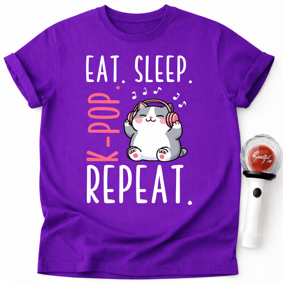 K-POP KATZE REPEAT T-SHIRT