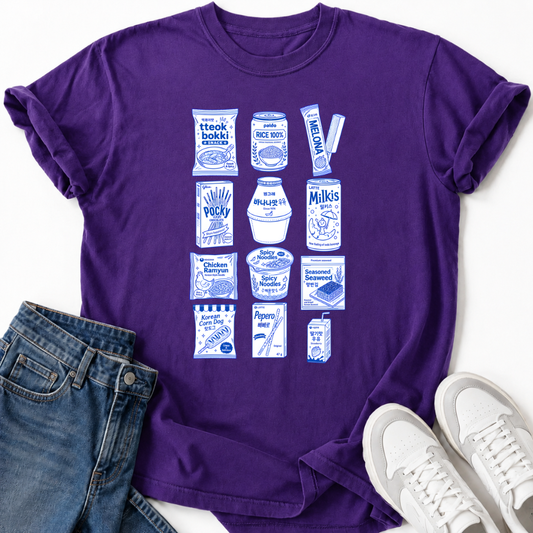 KOREAN SNACKS T-SHIRT