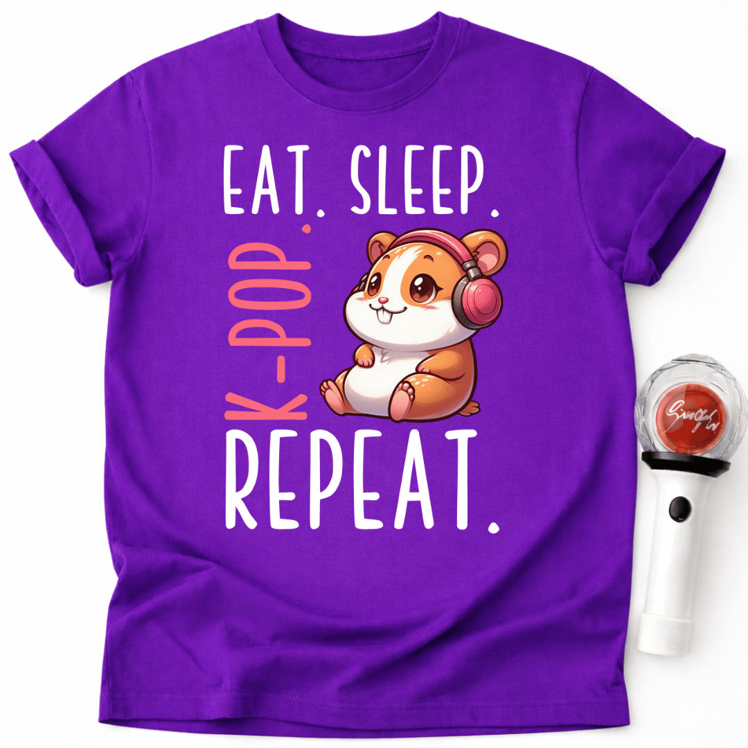 K-POP HAMSTER REPEAT T-SHIRT
