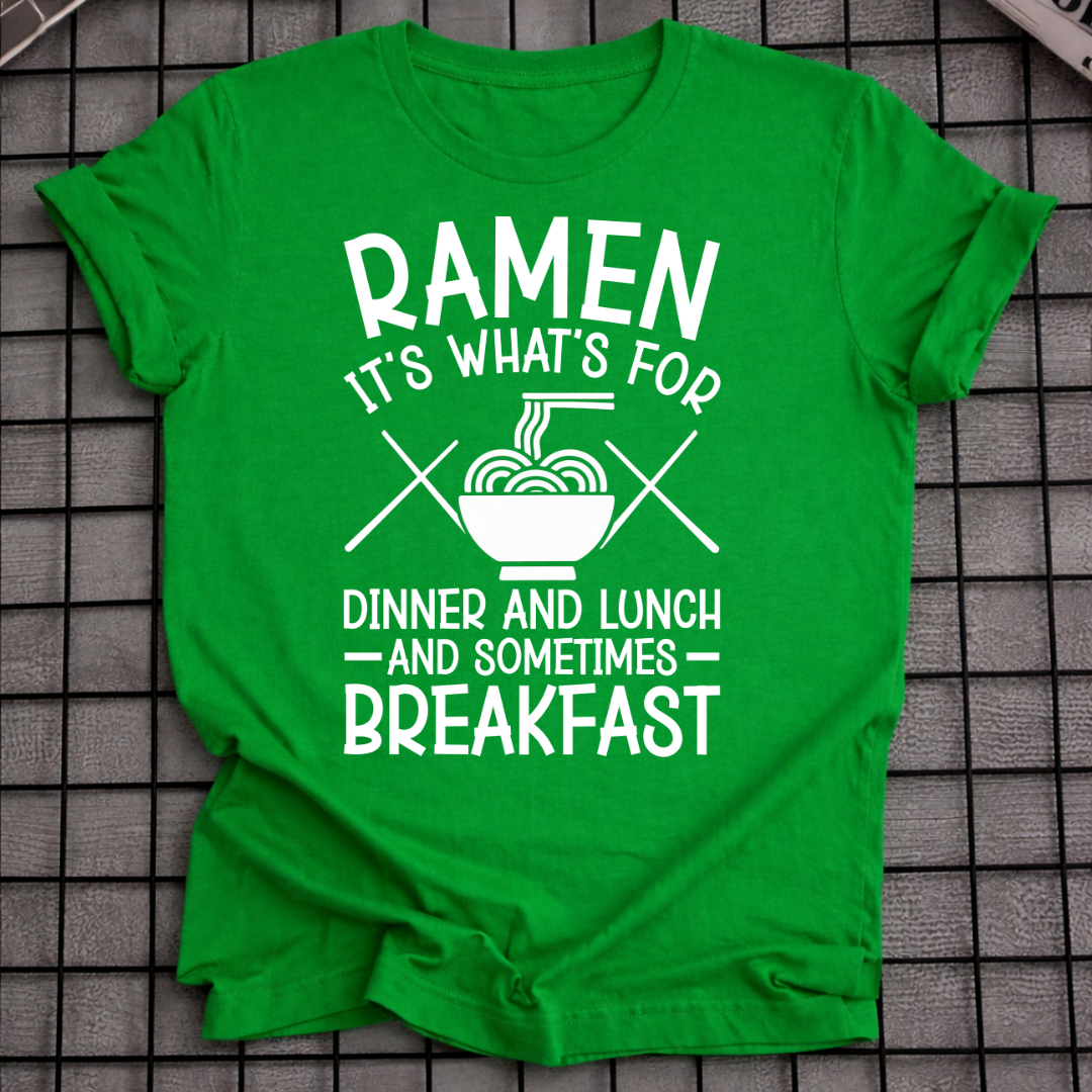 RAMEN ZUM ABENDESSEN T-SHIRT