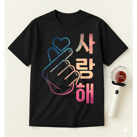 K-POP SARANGHAE T-SHIRT