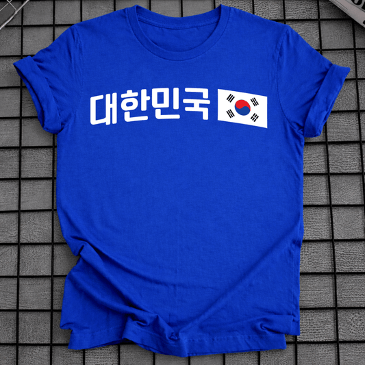 SOUTH KOREA FLAG T-SHIRT