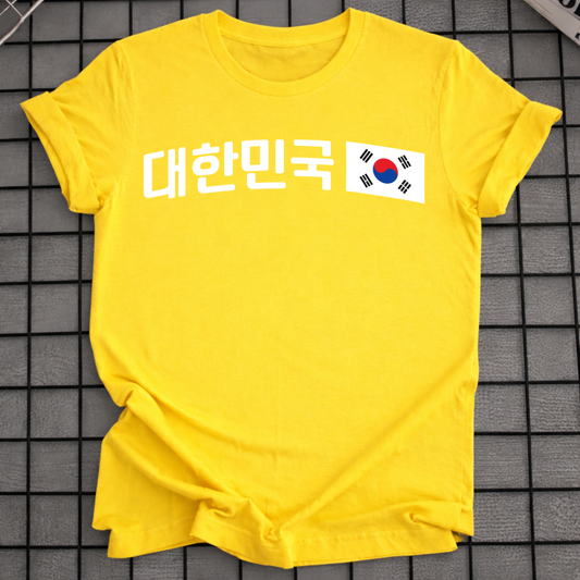 SOUTH KOREA FLAG T-SHIRT