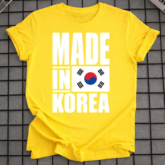 KOREANISCHE FLAGGEN-T-SHIRT