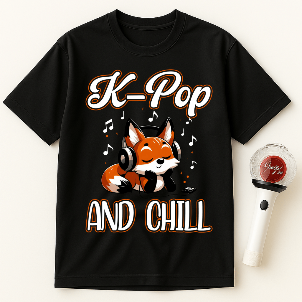 K-POP AND CHILL UNISEX T-SHIRT