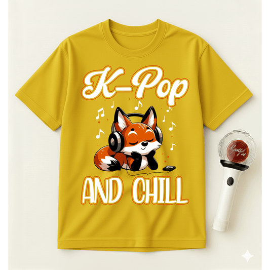 K-POP AND CHILL T-SHIRT