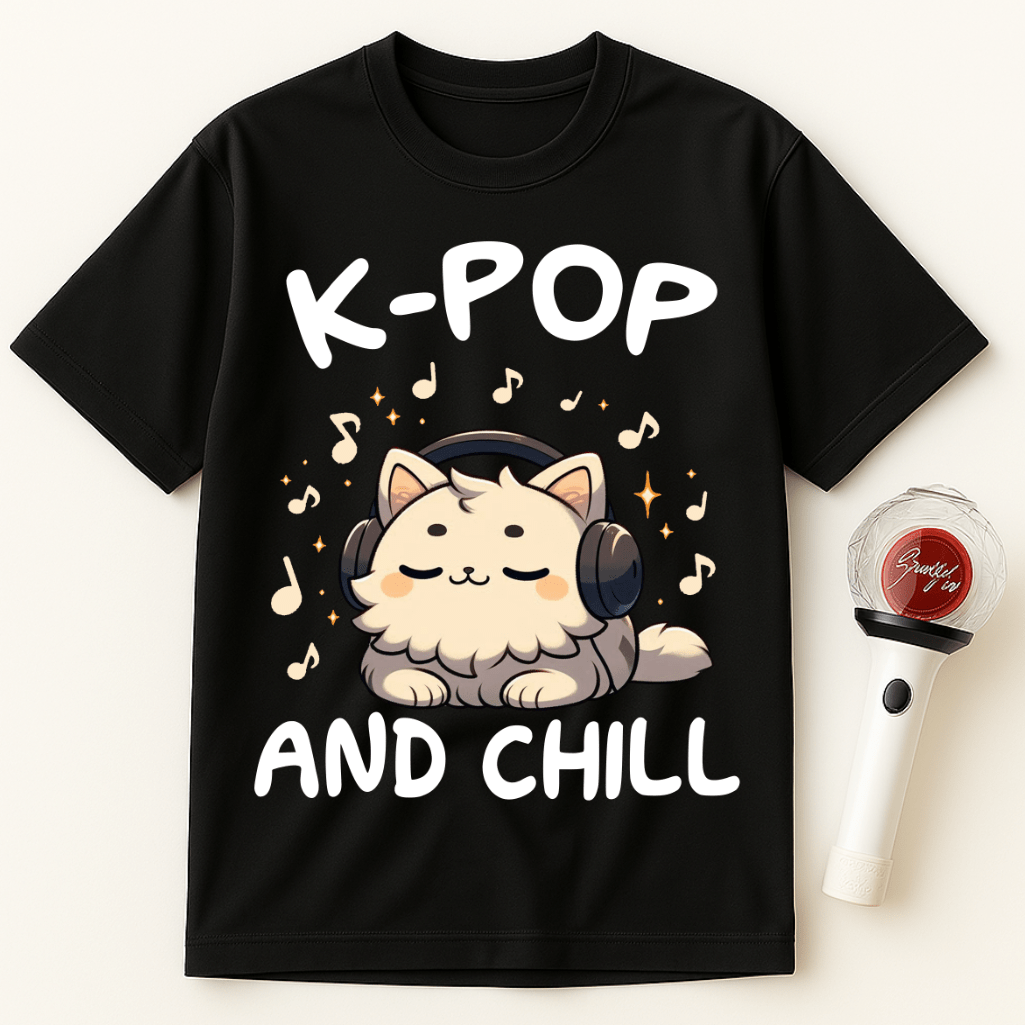 K-POP AND CHILL UNISEX T-SHIRT