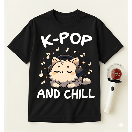 K-POP AND CHILL T-SHIRT