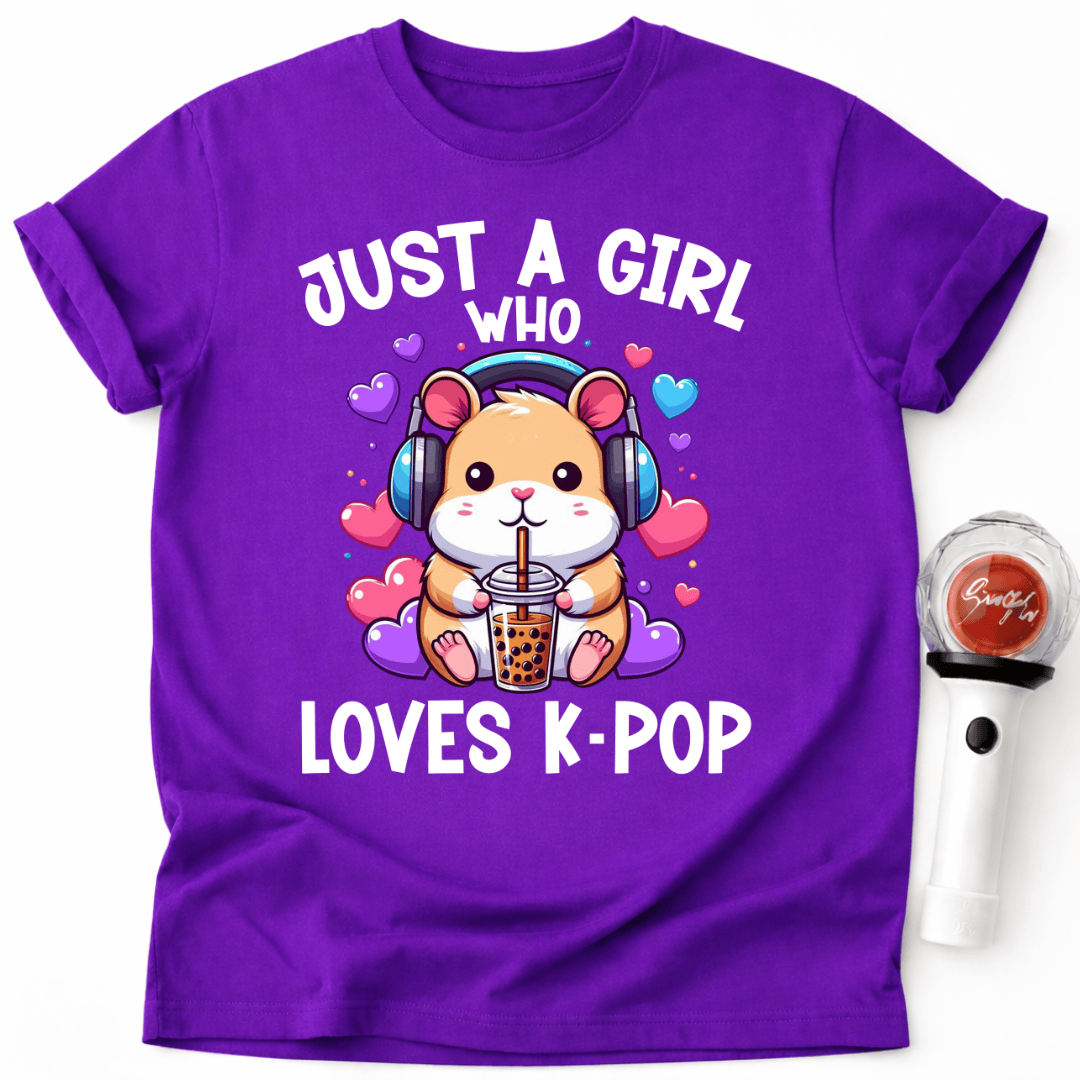 K-POP HAMSTER BUBBLE TEA T-SHIRT
