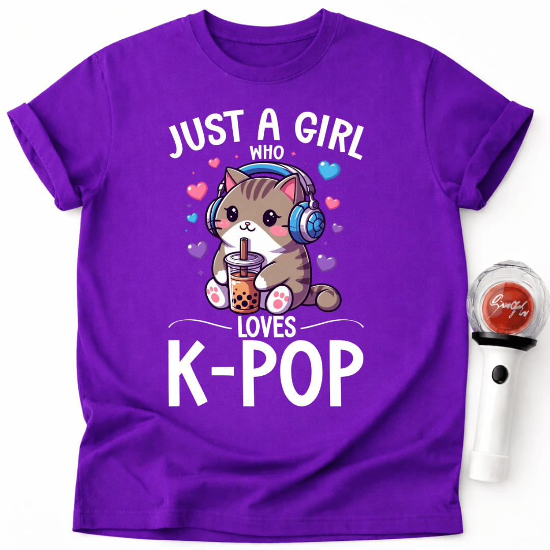 K-POP KATZEN BOBA TEE T-SHIRT