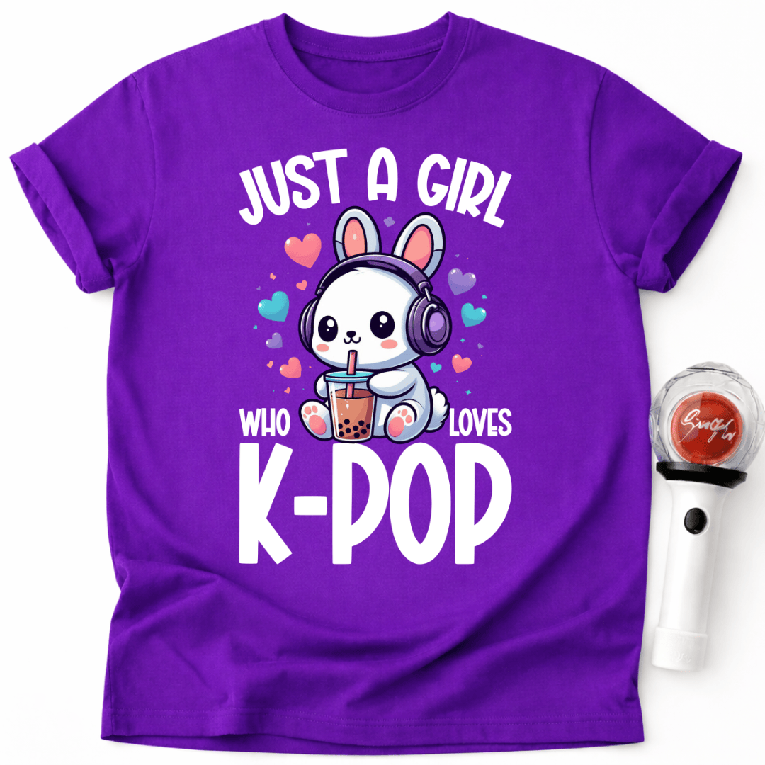 K-POP RABBIT BOBA TEA T-SHIRT