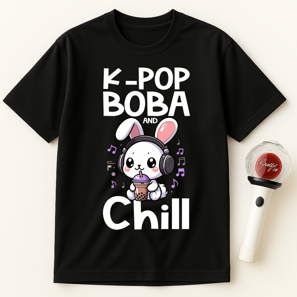 K-POP BOBA AND CHILL UNISEX T-SHIRT