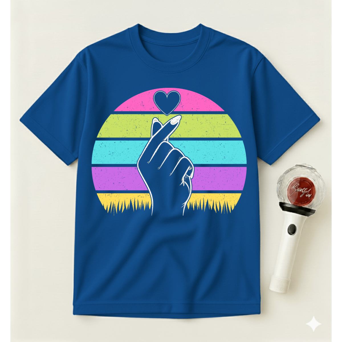 KOREAN HEART SYMBOL T-SHIRT