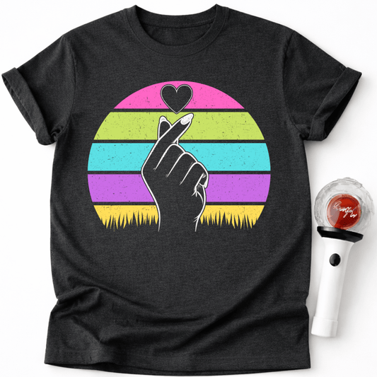 KOREAN HEART SYMBOL T-SHIRT