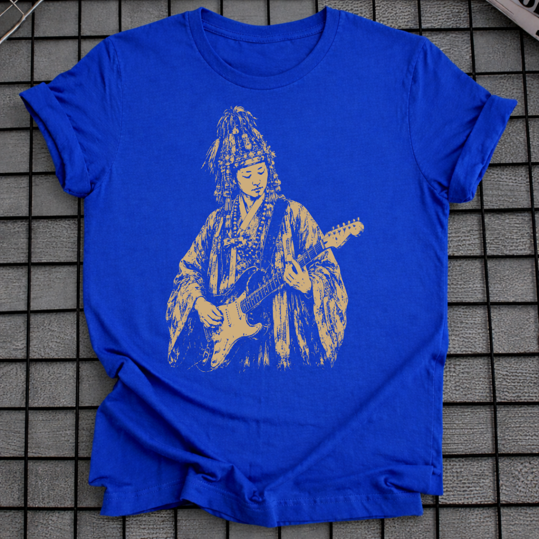 KOREAN SHAMAN GUITARIST T-SHIRT