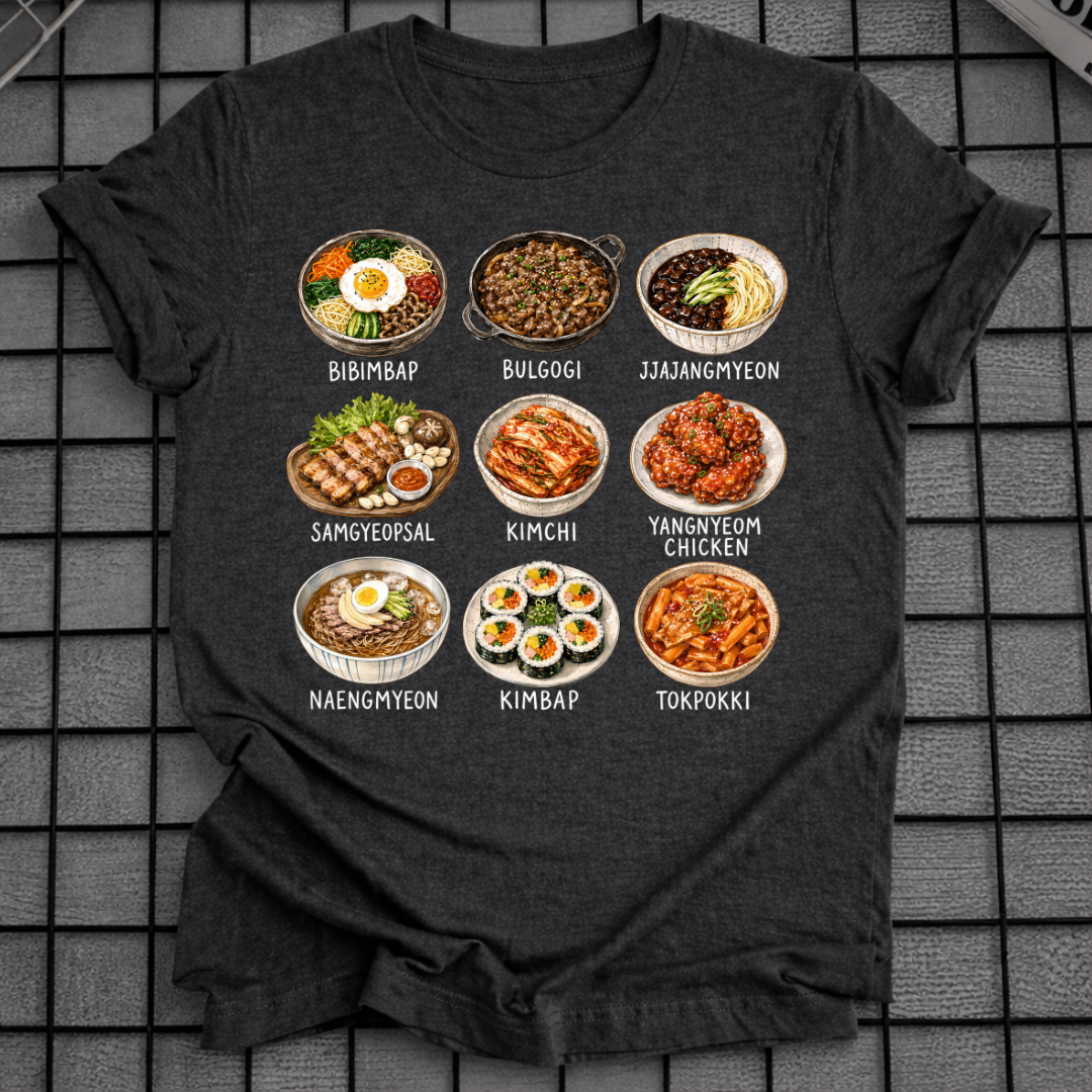 KOREAN STREET FOOD T-SHIRT