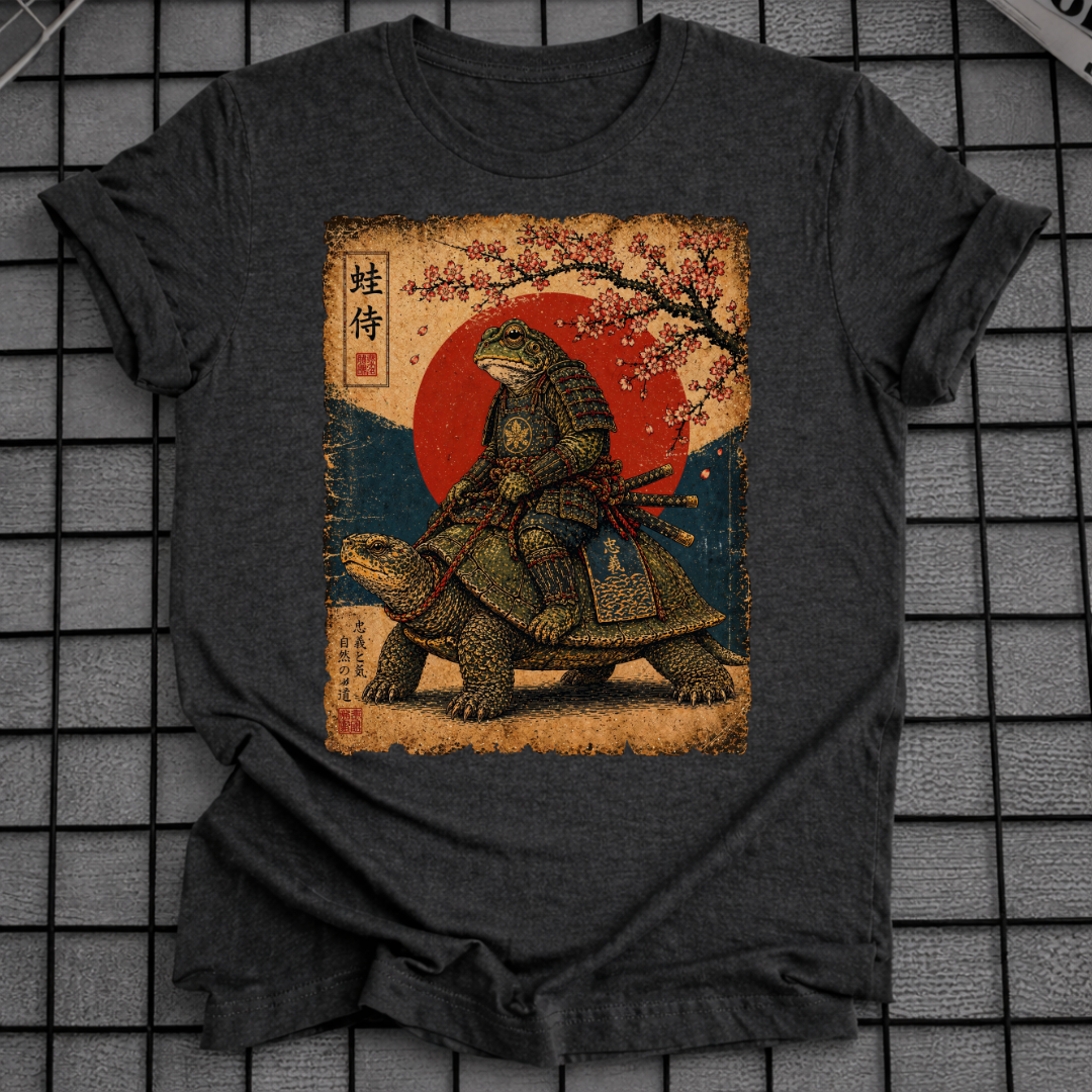 JAPANISCHES KRIEGER-T-SHIRT