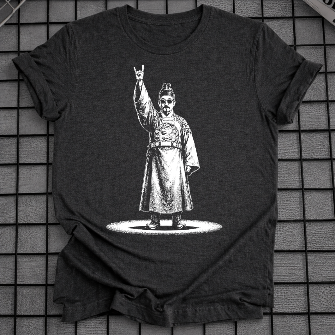 KOREAN JOSEON KING ROCK ON T-SHIRT