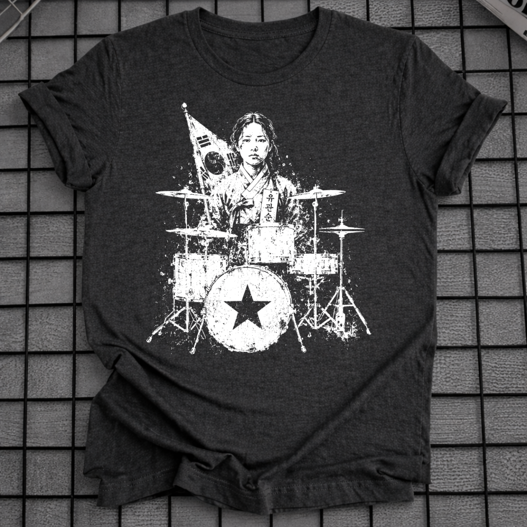 YU GWAN-SUN DRUMMER T-SHIRT