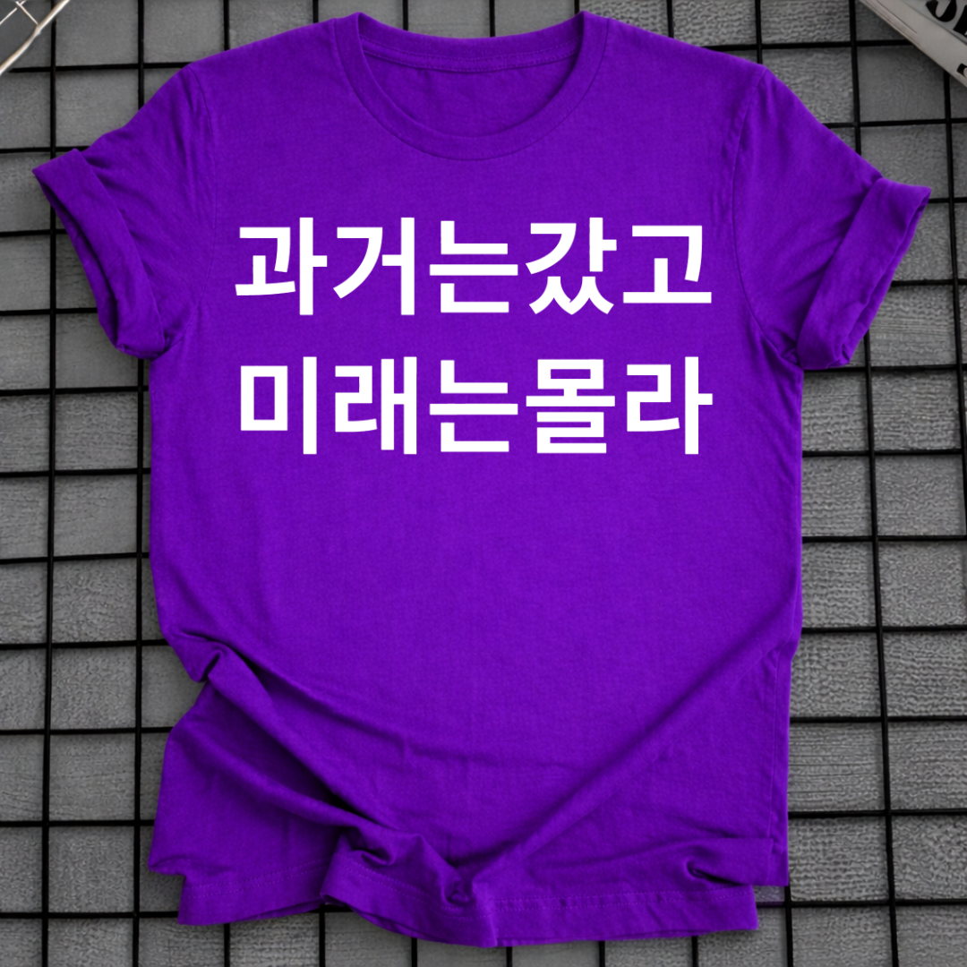 KOREANISCHES PHRASEN-T-SHIRT