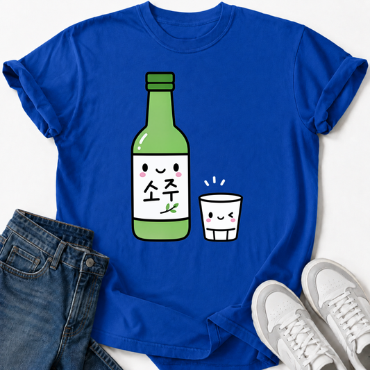 SOJU BOTTLE & CUP T-SHIRT