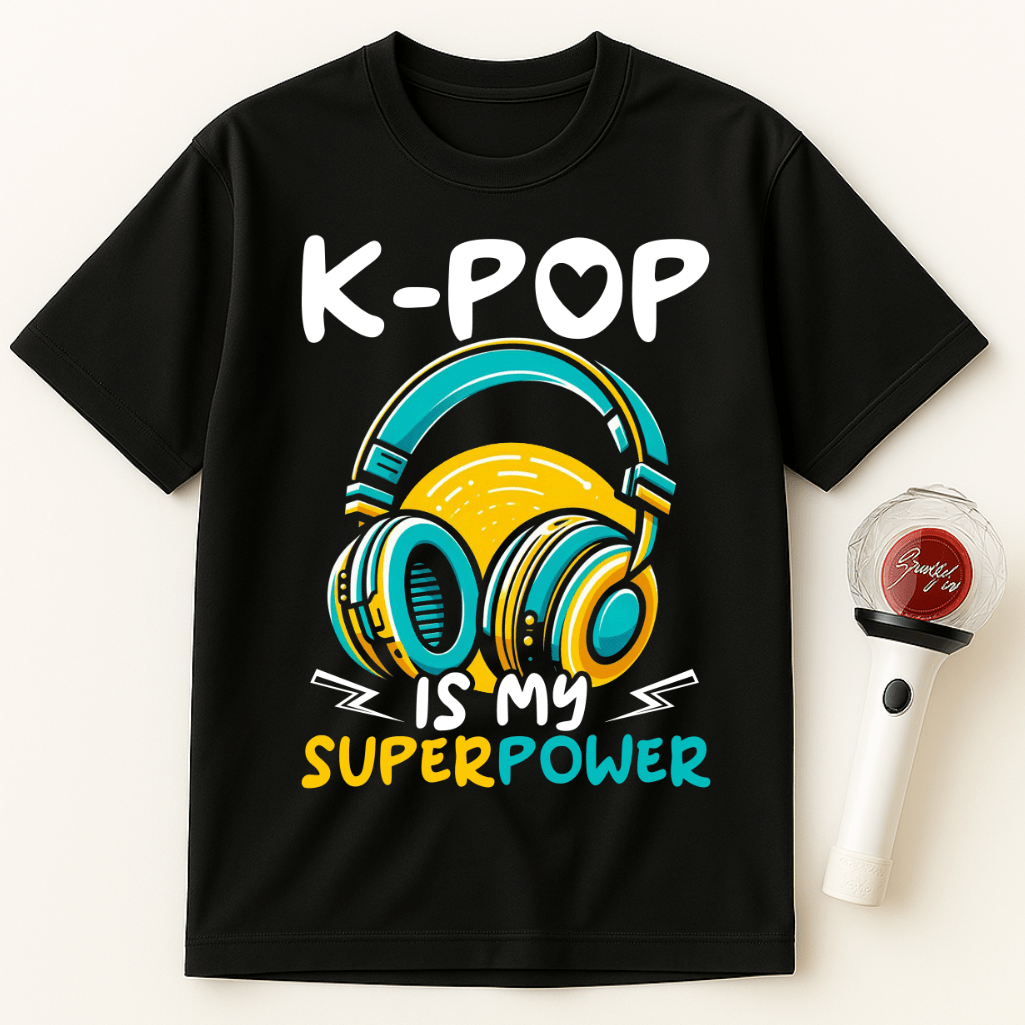K-POP IS MY SUPERPOWER UNISEX T-SHIRT