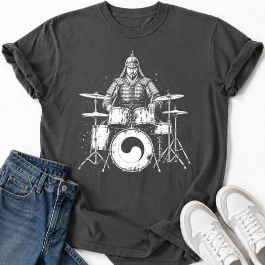 KOREAN WARRIOR DRUMMER T-SHIRT