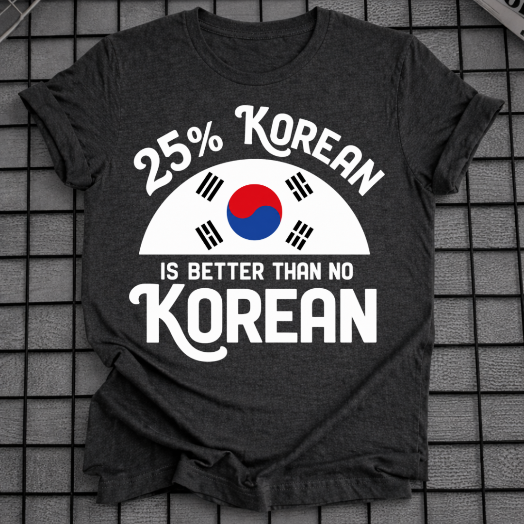 25% KOREAN T-SHIRT