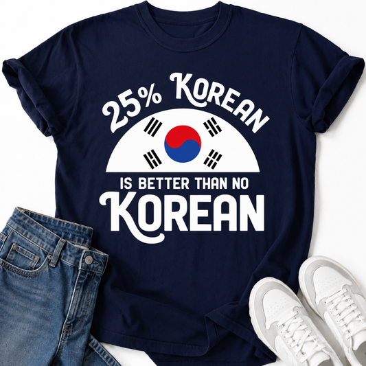 25% KOREAN T-SHIRT