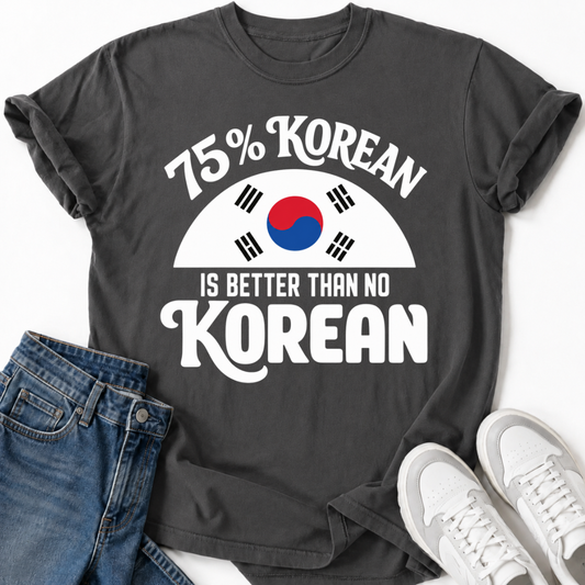 75% KOREAN T-SHIRT