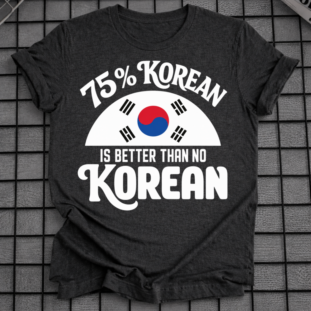 75% KOREAN T-SHIRT
