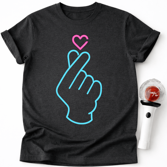 K-POP FINGER SIGN T-SHIRT