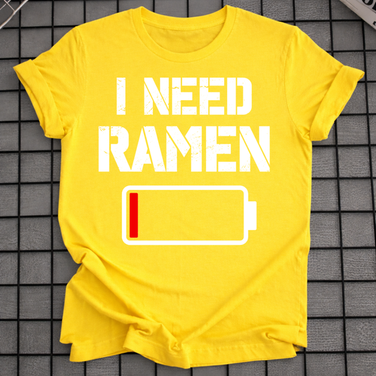 I NEED RAMEN T-SHIRT
