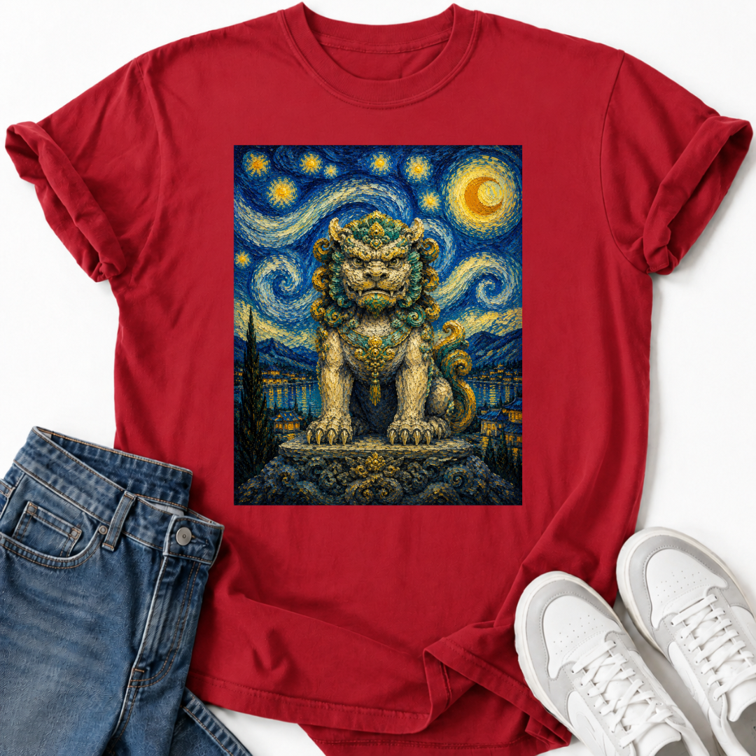 HAETAE GUARDIAN VAN GOGH T-SHIRT