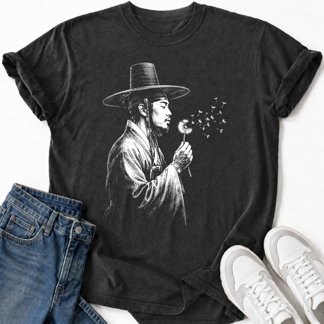 BLOWING DANDELION T-SHIRT