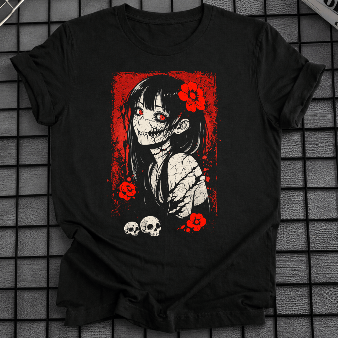 HORROR-ANIME-GIRL T-SHIRT