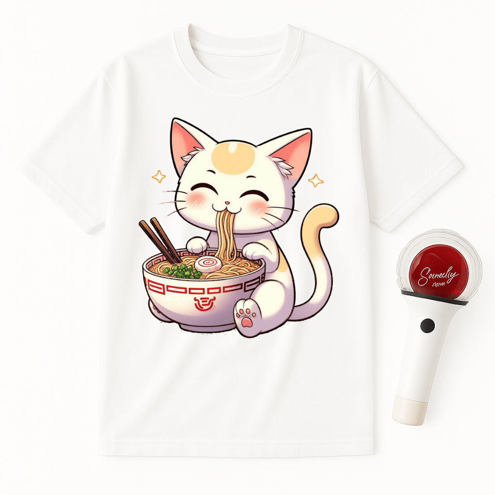 CAT RAMEN UNISEX T-SHIRT