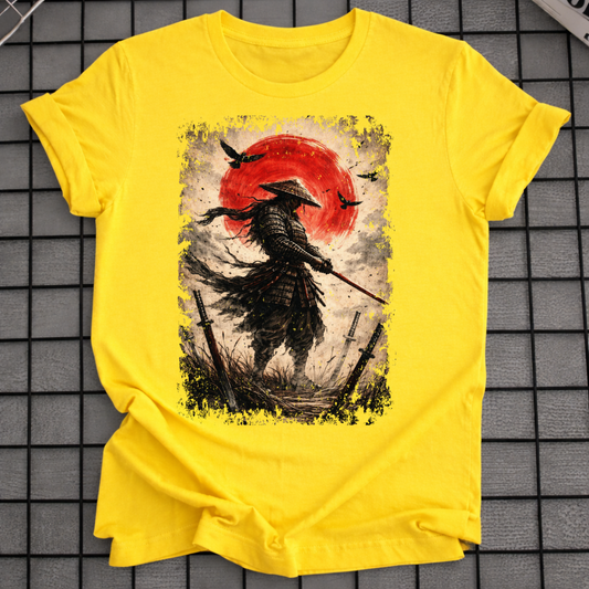 SAMURAI RED MOON T-SHIRT