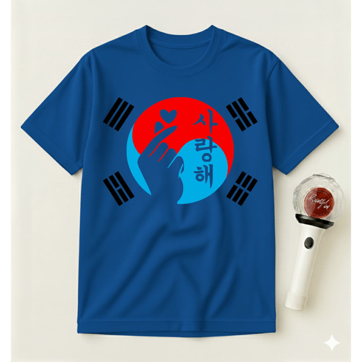 K-POP KOREA FLAG T-SHIRT