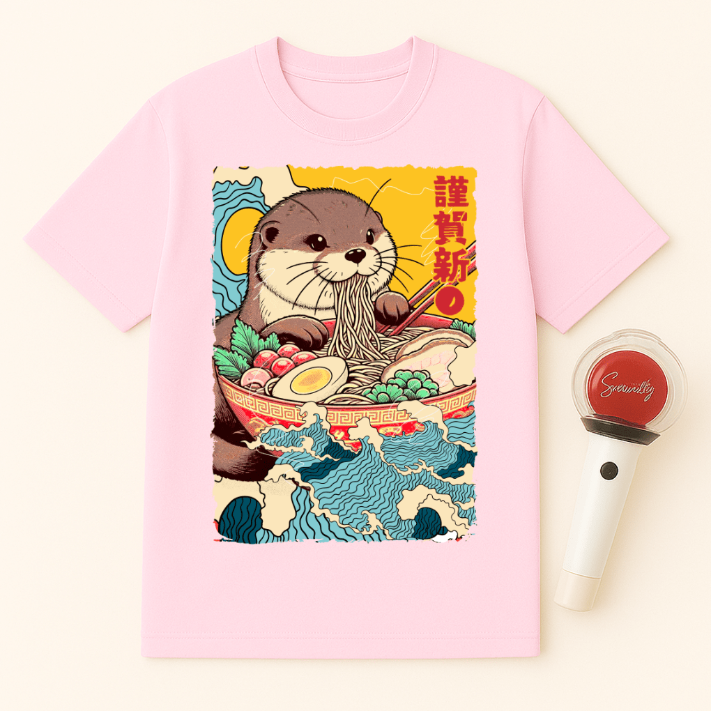 OTTER RAMEN JAPANESE UNISEX T-SHIRT