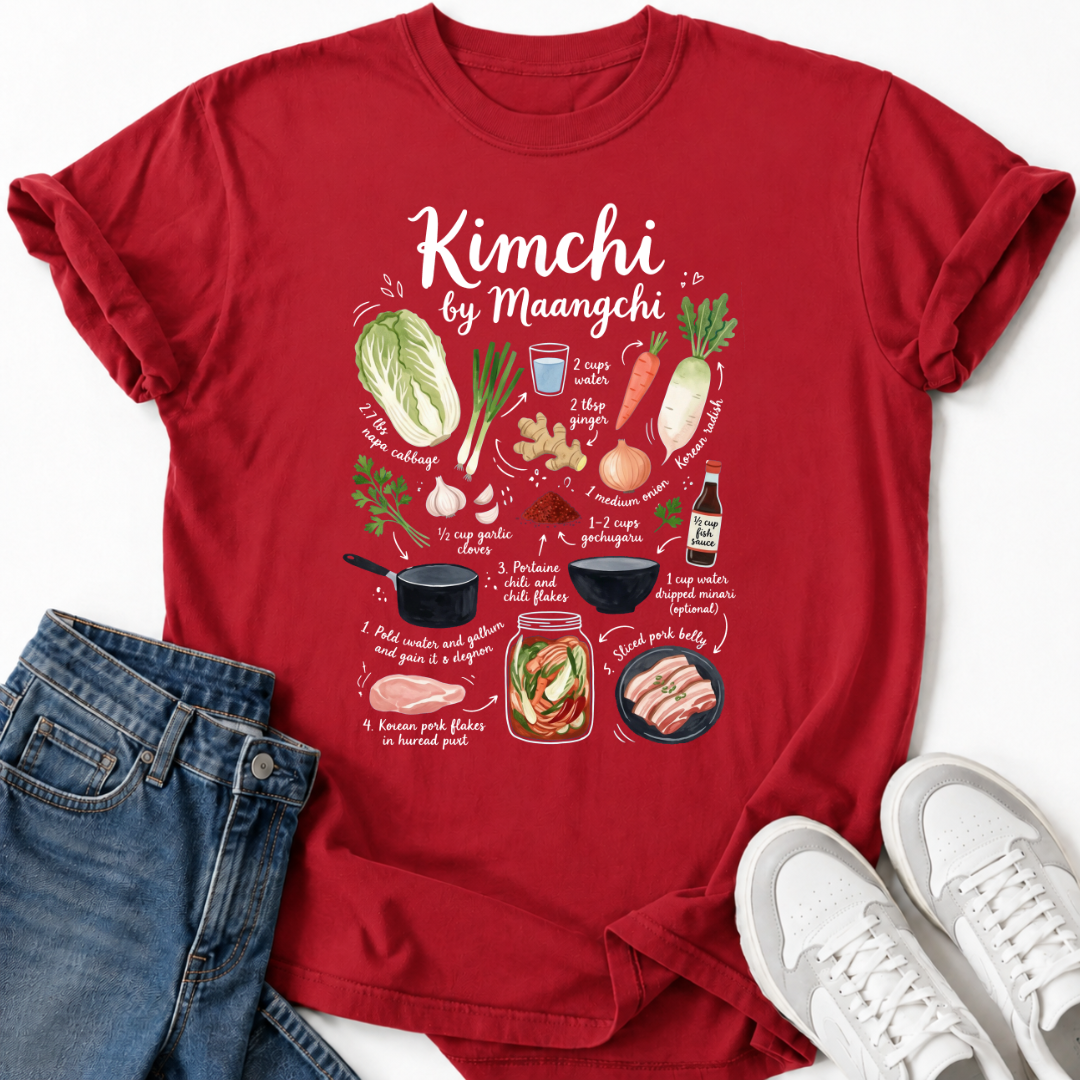 KIMCHI-REZEPT T-SHIRT