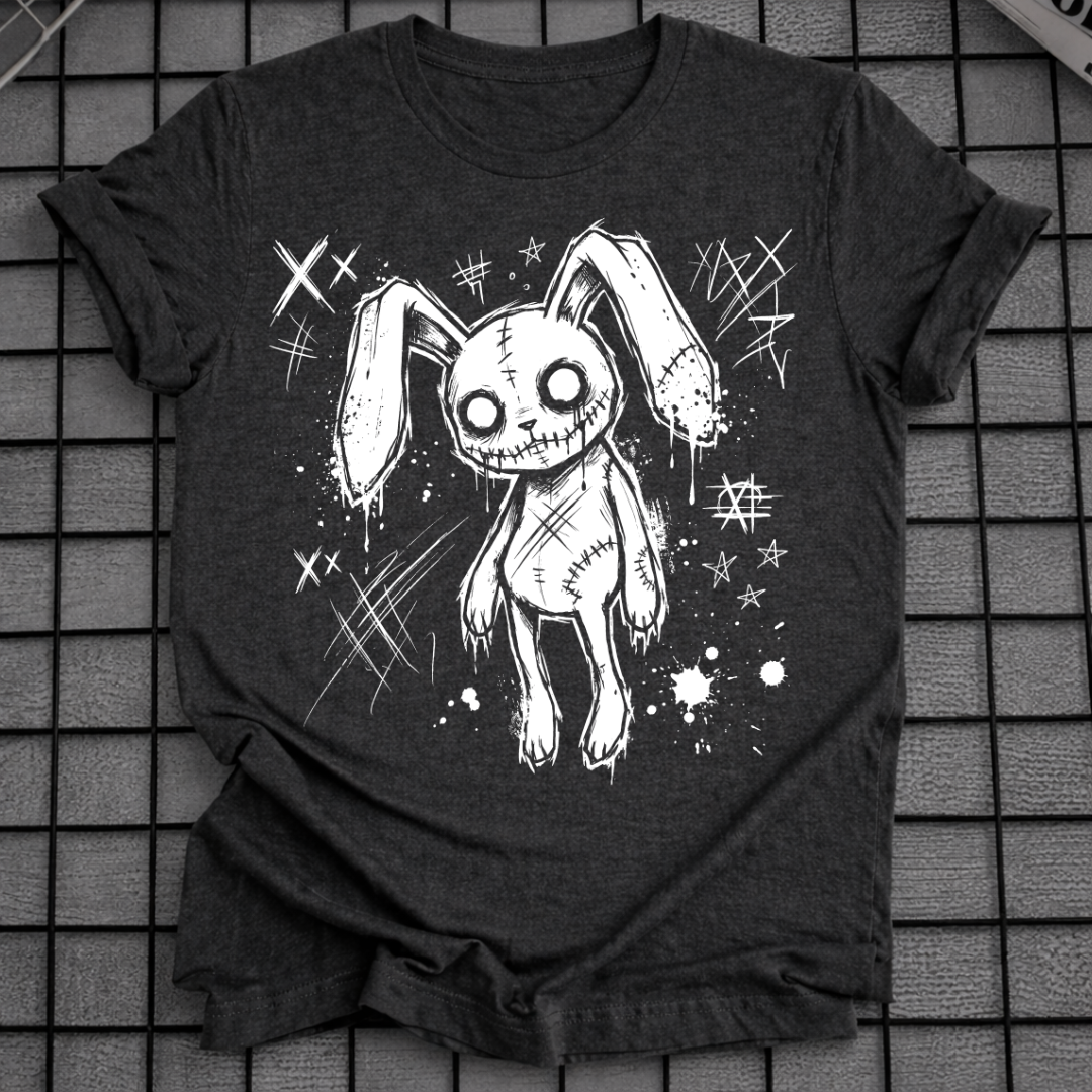 GRUSELIGER HASEN-T-SHIRT