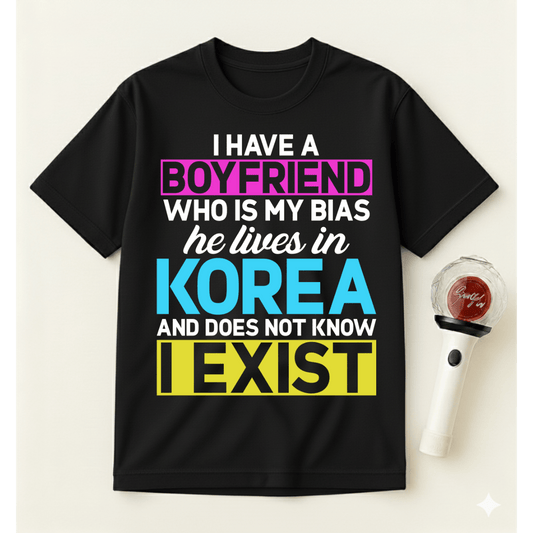 BIAS BOYFRIEND K-POP T-SHIRT