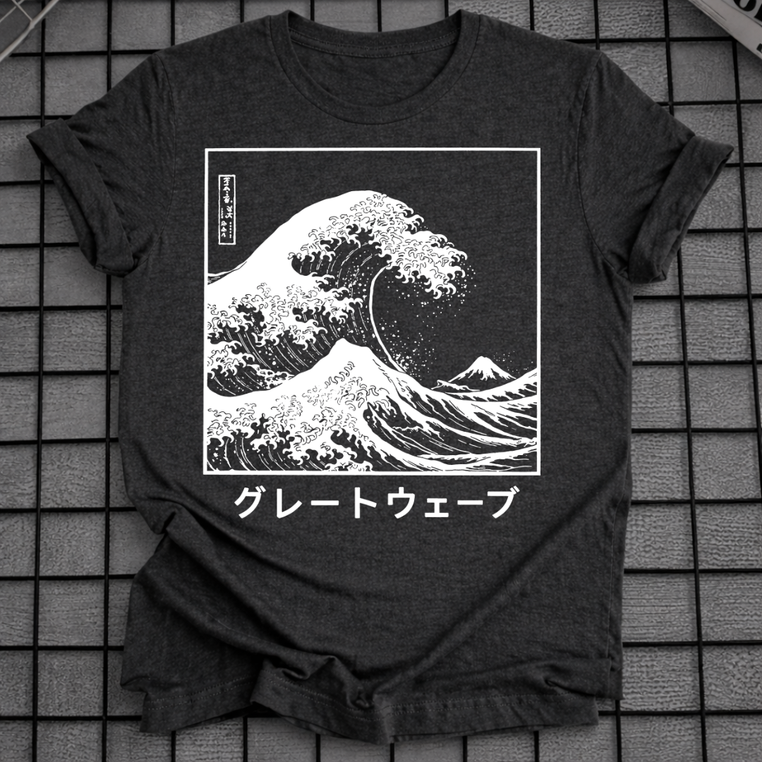 KANAGAWA-WELLE T-SHIRT
