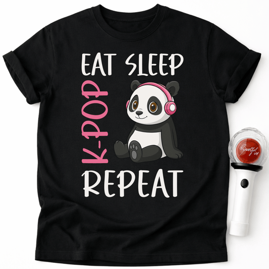 K-POP PANDA REPEAT T-SHIRT