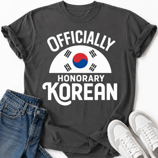 OFFICIALLY HONORARY KOREAN T-SHIRT