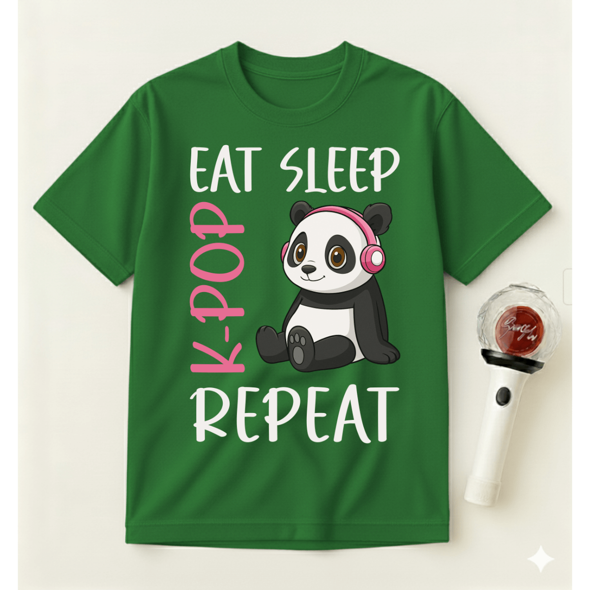 EAT SLEEP K-POP REPEAT T-SHIRT