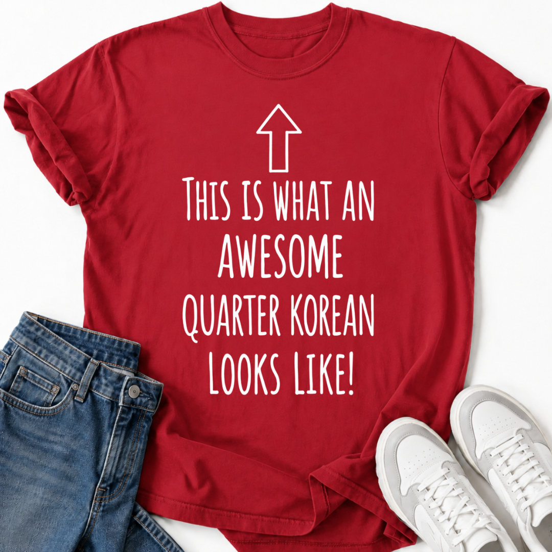 QUARTER KOREAN LOOKS LIKE T-SHIRT