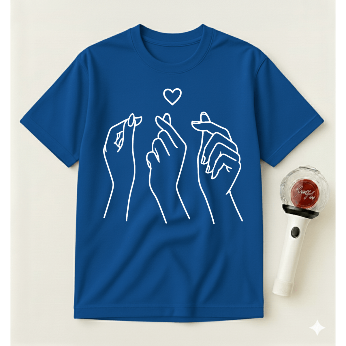 MINIMALIST KOREAN HEART T-SHIRT